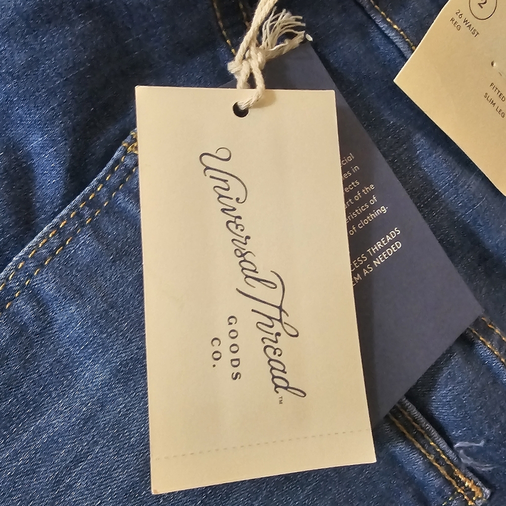 NWT Women's Univsersal Thread High-Rise Skinny Jeans Size:2 - Picture 4 of 11